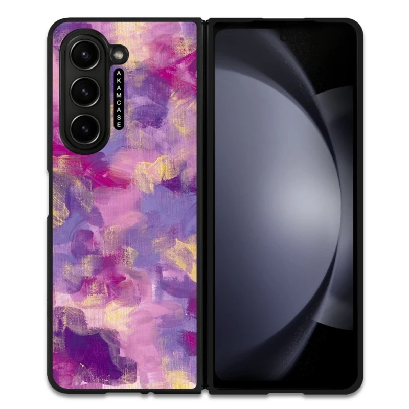 :  کاور آکام مدل AMC-WSGZFOLD5-WATER COLOR-9 مناسب برای گوشی موبایل سامسونگ Galaxy Z Fold 5  