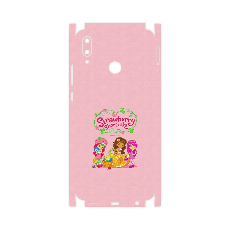 برچسب پوششی ماهوت مدل Strawberry Shortcake-FullSkin مناسب برای گوشی موبایل هوآوی Y9 2019
