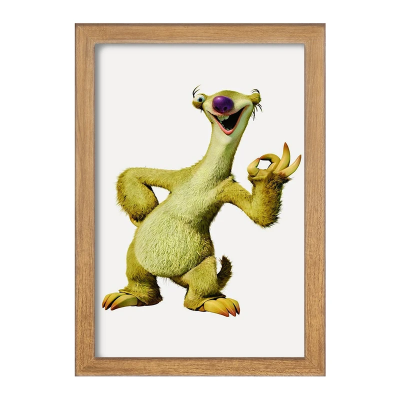 تابلو خندالو مدل انیمیشن عصر یخبندان Ice Age  کد 1911