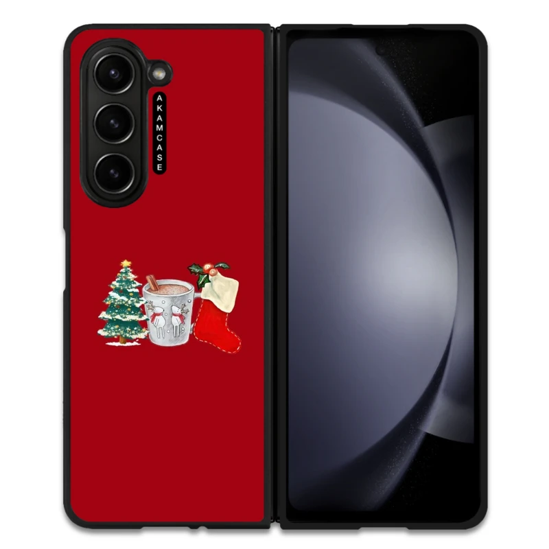 کاور آکام مدل AMC-WSGZFOLD5-CHRISTMAS-11 مناسب برای گوشی موبایل سامسونگ Galaxy Z Fold 5