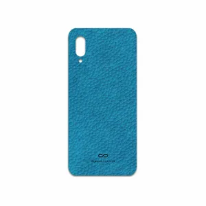 MAHOOT Blue-Leather Cover Sticker for Samsung Galaxy M02