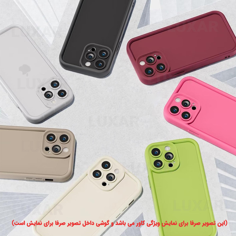 کاور لوکسار مدل a07 -Puffer band مناسب برای گوشی موبایل سامسونگ Galaxy A07 به همراه بند آویز