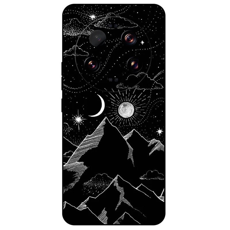 کاور مگافون طرح کوه مدل 8078 مناسب برای گوشی موبایل شیائومی 13 Ultra