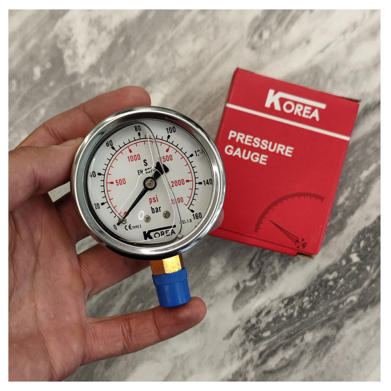 گیج فشار کره مدل 6cm-down-160bar گیج فشار کره مدل 6cm-down-160bar