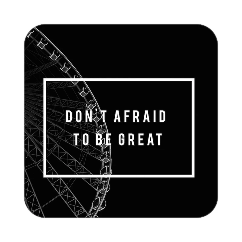 زیر لیوانی کاکتی طرح جملات انگیزشی و مثبت مدل mp24505