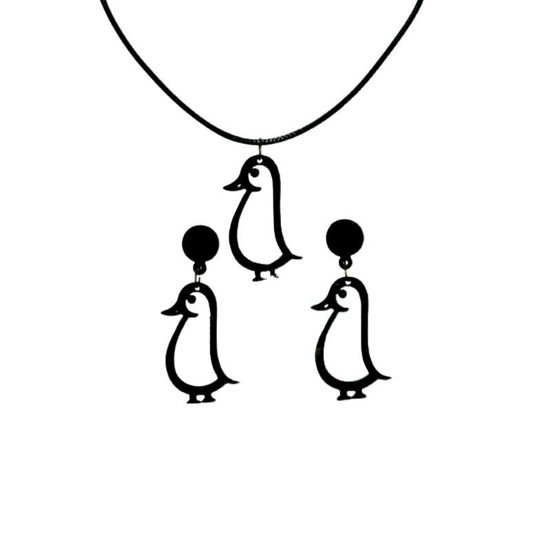 نیم ست دخترانه مدل پنگوئن نیم ست دخترانه مدل پنگوئن