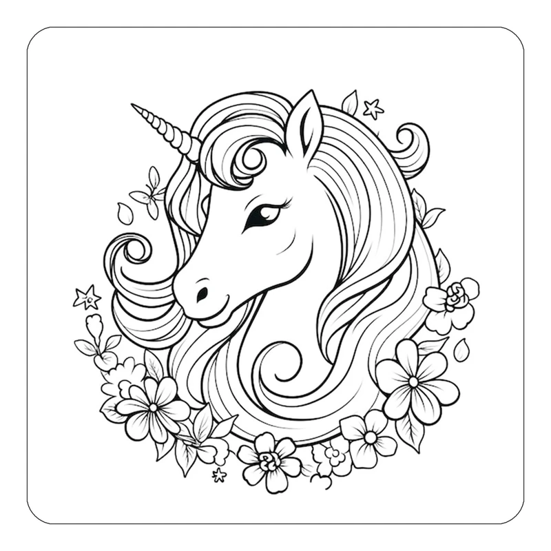 مگنت کاکتی طرح اسب تک شاخ و یونیکورن مدل mp32898