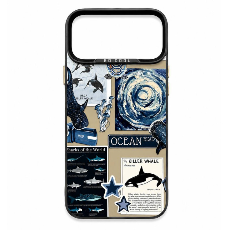  کاور مدل ocean vibe مناسب برای گوشی موبایل اپل iphone 17promax