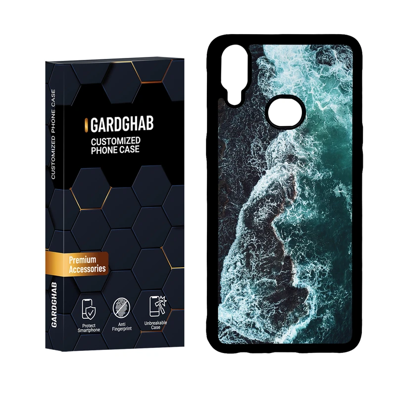 کاور گارد قاب مدل دورژله ای منظره و طبیعت مناسب برای گوشی موبایل سامسونگ Galaxy A10s