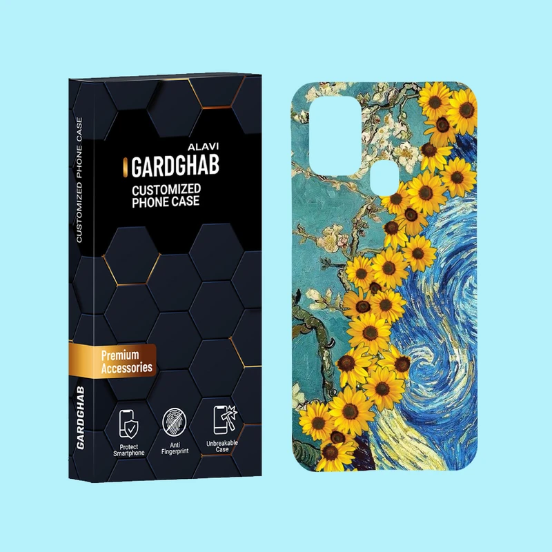 کاور گارد قاب علوی مدل هنری مناسب برای گوشی موبایل سامسونگ Galaxy M31