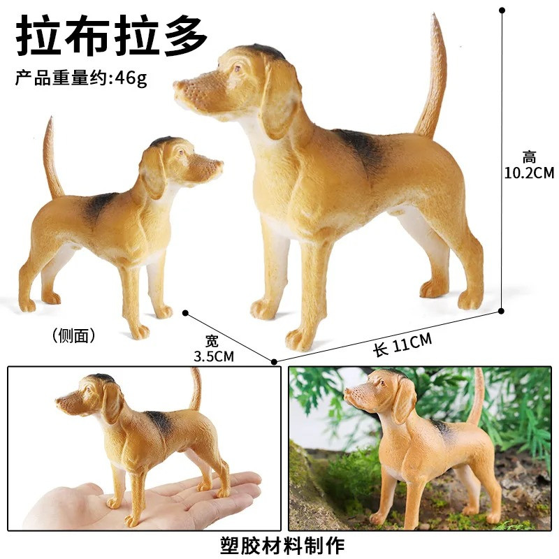 فیگور مدل سگهای اهلی  کد MG7-006A مجموعه 6 عددی