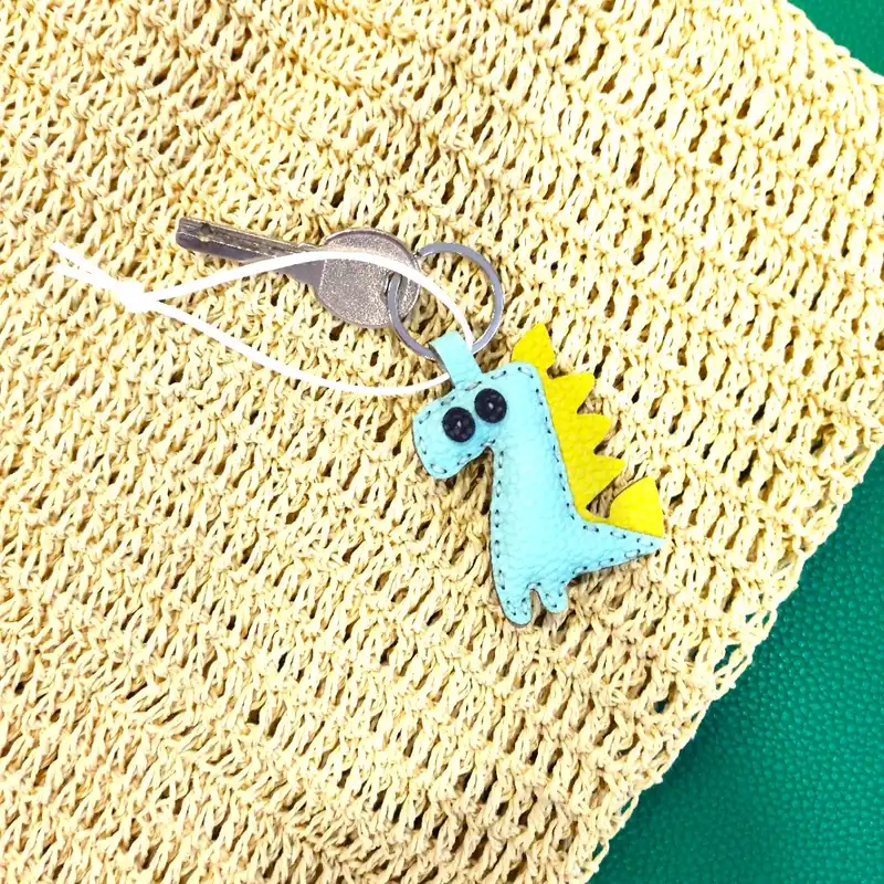 جاکلیدی چرمی  مدل دایناسور کد 2