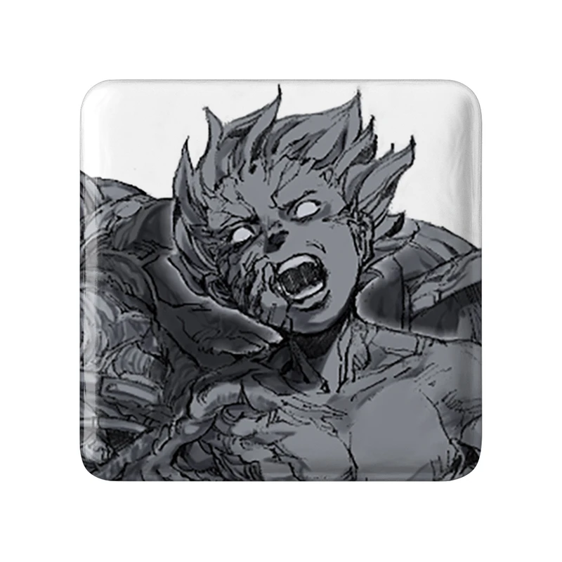 مگنت خندالو طرح شیما انیمه آکیرا مدل مربعی کد 33342