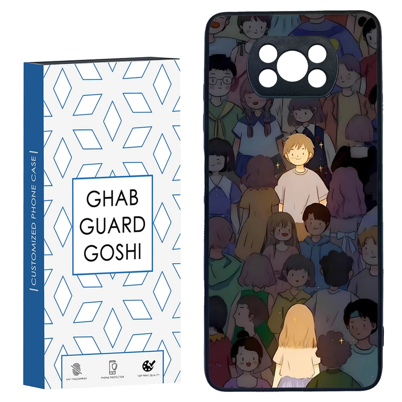 کاور قاب گارد گوشی طرح ست پسرانه کد TPU-062 مناسب برای گوشی موبایل شیائومی POCO X3 / X3 PRO / X3 NFC