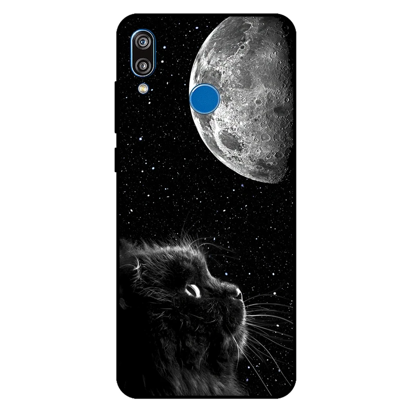 کاور مگافون طرح گربه مدل 1882 مناسب برای  گوشی موبایل هوآوی P smart 2019  