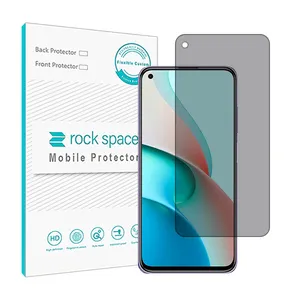 Rock Space privacy screen protector HyPRV model suitable for Xiaomi Redmi Note 9 5G mobile phone
