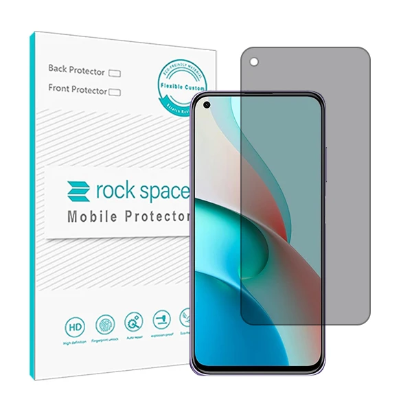 محافظ صفحه نمایش حریم شخصی راک اسپیس مدل HyPRV مناسب برای گوشی موبایل شیائومی Redmi Note 9 5G