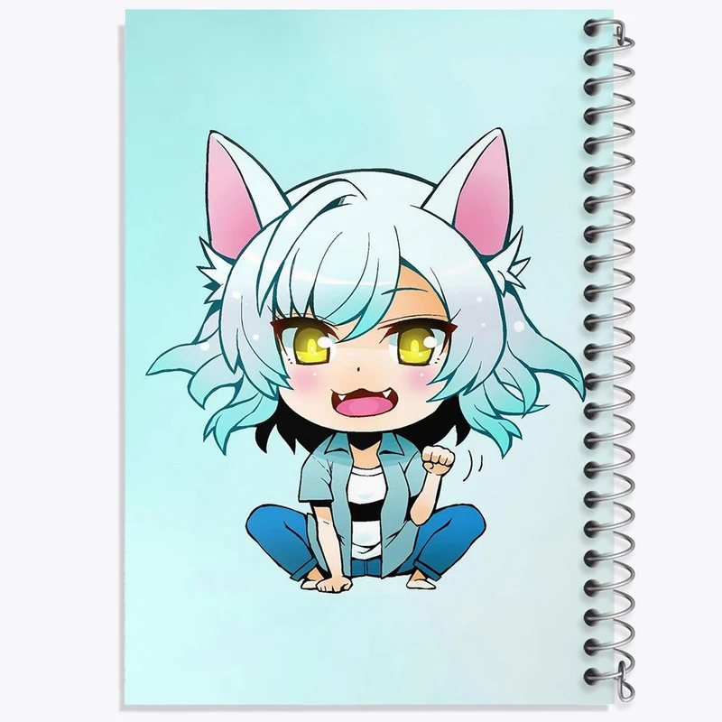 دفتر نت موسیقی 50 برگ خندالو مدل یوتسوگی انیمه مونوگاتاری کد 16201