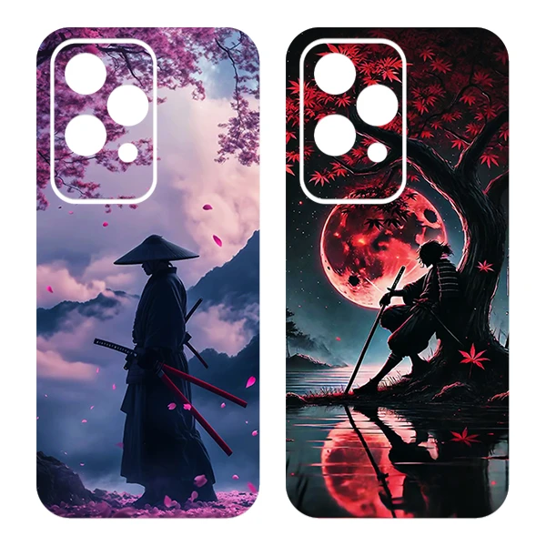 برچسب پوششی مدل Lone Samurai مناسب برای گوشی موبایل آنر Honor 200 Lite مجموعه 2 عددی
