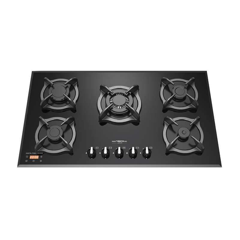 اجاق گاز صفحه ای رابیتس مدل 547 تايمر ديجيتال