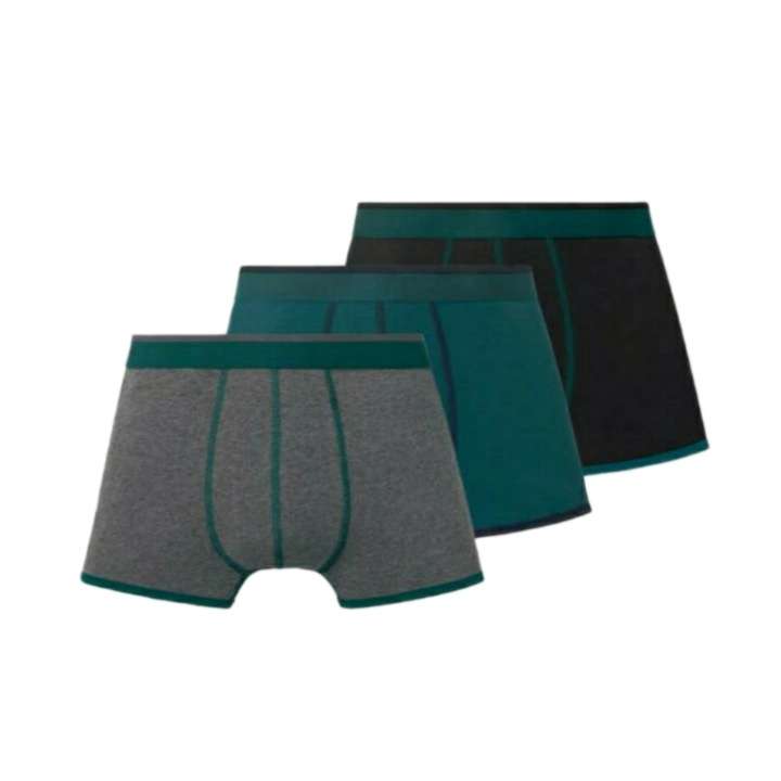 شورت مردانه لیورجی مدل پادار BOXERS نخی rosh  LI مجموعه 3 عددی
