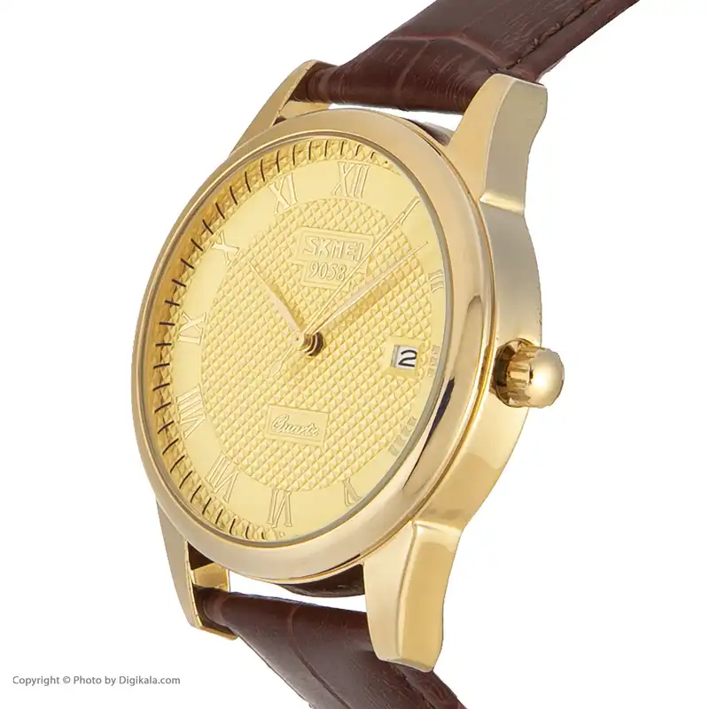 ست ساعت مچی عقربه ای زنانه و مردانه اسکمی مدل 9058