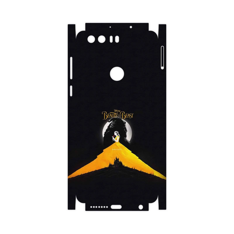 برچسب پوششی ماهوت مدل Beauty and the Beast-FullSkin مناسب برای گوشی موبایل آنر 8