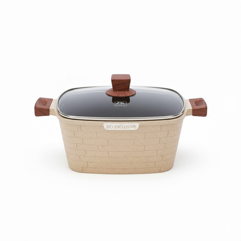 سرویس قابلمه و تابه گرانیتی 10 پارچه  زیو مدل ZCS-8560