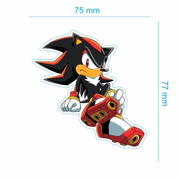 استیکر لپ تاپ طرح سونیک SONIC کد 8