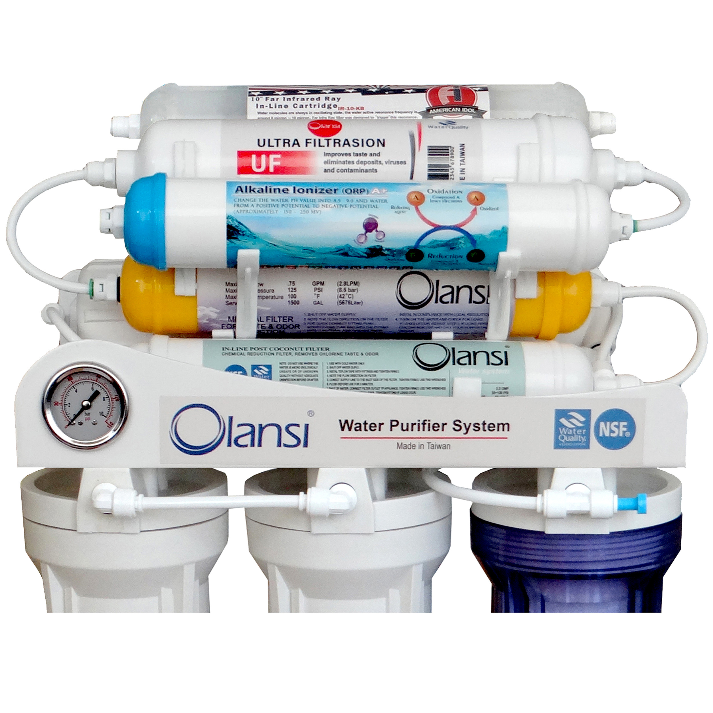دستگاه تصفیه کننده آب اولانسی مدل REVERSE OSMOSIS - AT8080 دستگاه تصفیه کننده آب اولانسی مدل REVERSE OSMOSIS - AT8080