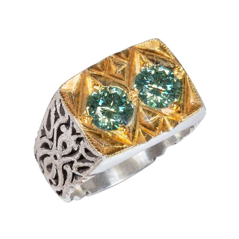 انگشتر نقره مردانه مدل 22049