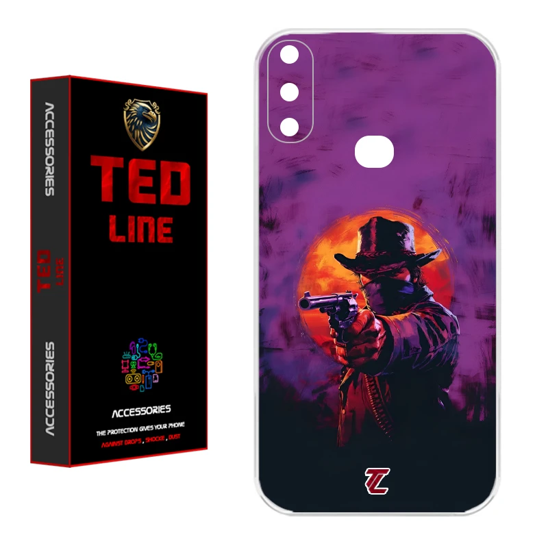 کاور تدلاین طرح رد دد ریدمپشن کد 1195 مناسب برای گوشی موبایل سامسونگ Galaxy A10S