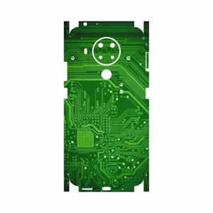 MAHOOT Green-Printed-Circuit-Board-FullSkin Cover Sticker for Nokia 5.4