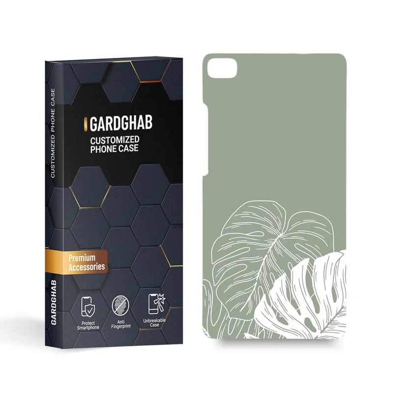 کاور گارد قاب مدل برگ مناسب برای گوشی موبایل هوآوی P8 2015