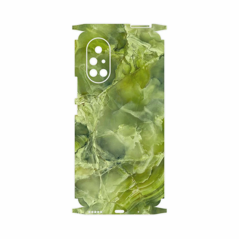 برچسب پوششی ماهوت مدل Green-Crystal-Marble-FullSkin مناسب برای گوشی موبایل هوآوی Nova 8