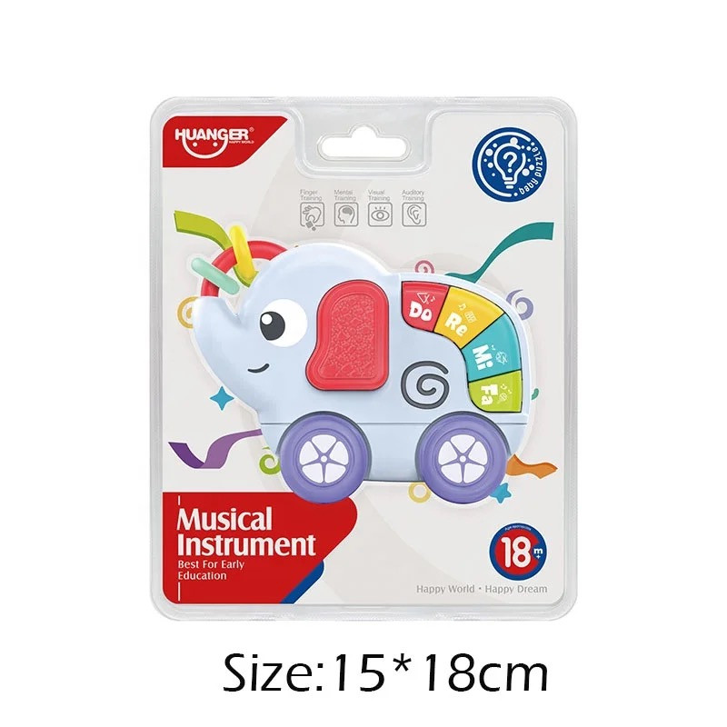 بازی آموزشی موزیکال هانگر مدل فیل 546