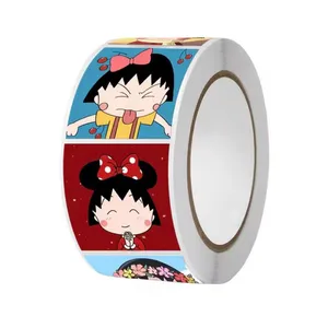 برچسب طرح چیبی ماروکو چان بسته 500 عددی