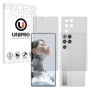 UNIPRO Hydrogel model Matte Screen Protector for ZTE nubia RedMagic 11 Pro (China) mobile phone along with the back protector