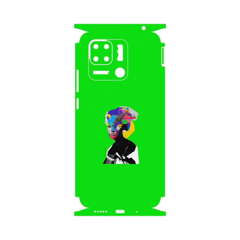 برچسب پوششی ماهوت مدل Collage of Women Portrait 3-FullSkin مناسب برای گوشی موبایل شیائومی Redmi 10 Power