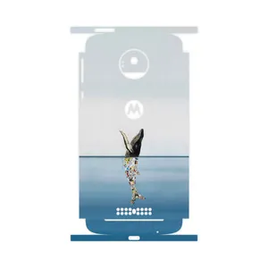 MAHOOT Collage of Sea Trash-FullSkin Cover Sticker for Motorola Moto Z