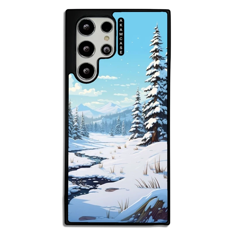 کاور آکام مدل AMC-WSGS22U-WINTER-5 مناسب برای گوشی موبایل سامسونگ Galaxy S22 Ultra