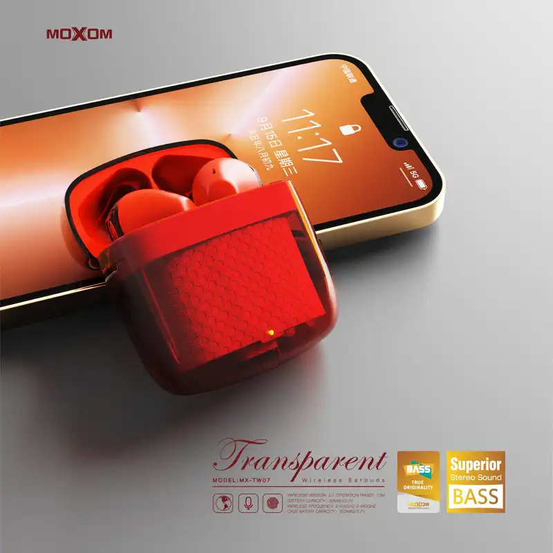 هندزفری بلوتوثی موکسوم مدل MX-TW07
