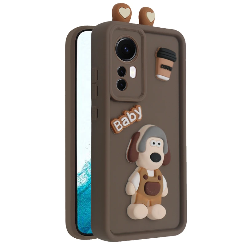 کاور مدل KittyDog مناسب برای گوشی موبایل شیائومی 12 / 12S / 12X