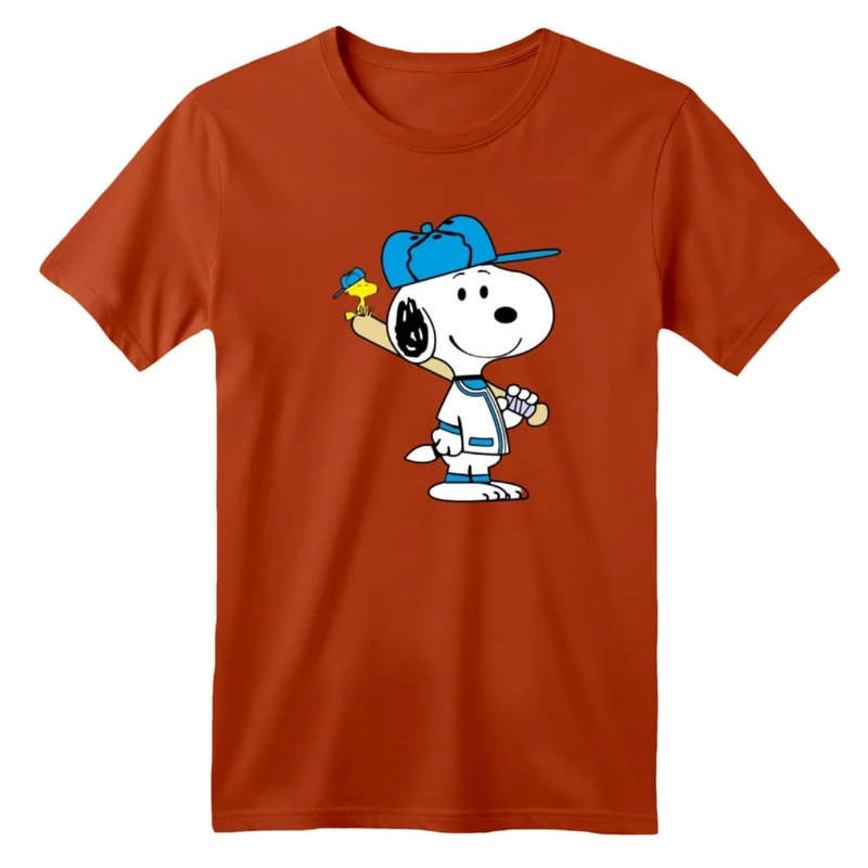 تی شرت آستین کوتاه بچگانه مدل اسنوپی کد ۴۱