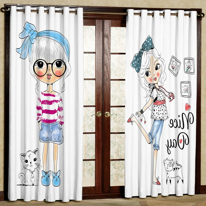 پرده پانچی کد 5150 سایز 280x140 سانتی متر 