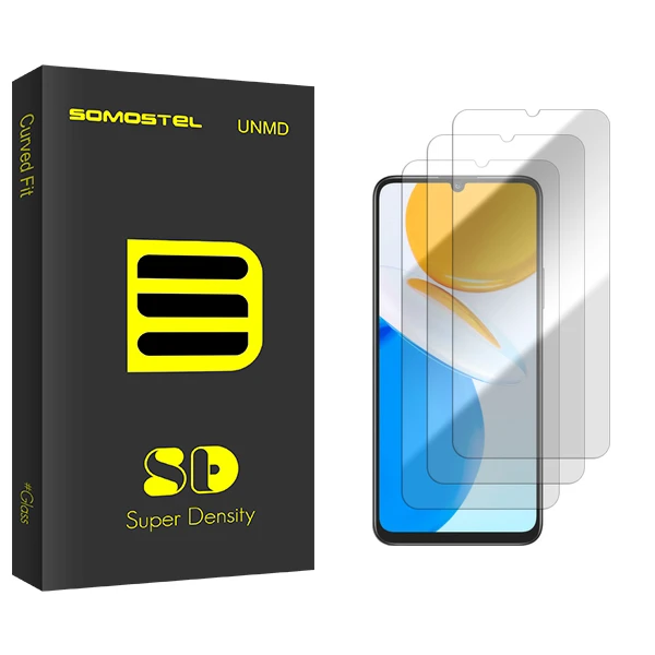 محافظ صفحه نمایش شیشه ای سوماستل مدل SD GlassMIX2106 مناسب برای گوشی موبایل آنر X7 بسته سه عددی