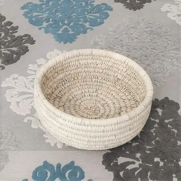 سبد حصیری مدل کپوبافی کد GE23