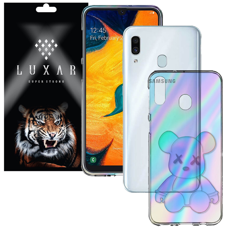 کاور لوکسار مدل Bear Brick مناسب برای گوشی موبایل سامسونگ Galaxy A20 / A30 1