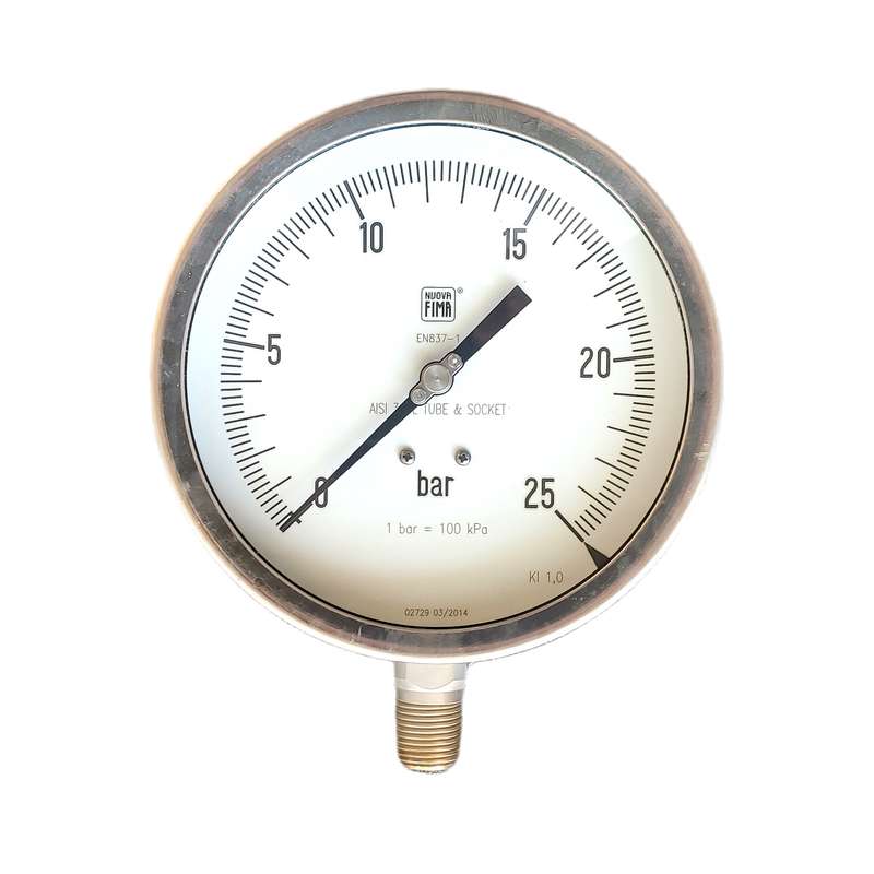 گیج فشار نووا فیما مدل 25bar-16cm