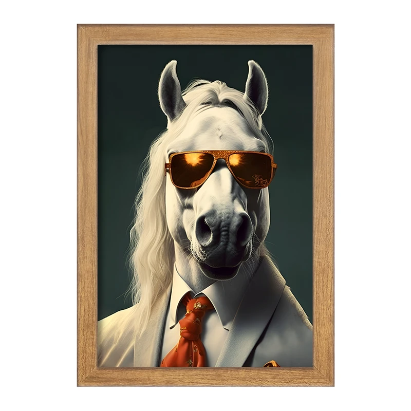 تابلو خندالو مدل اسب کد F12751